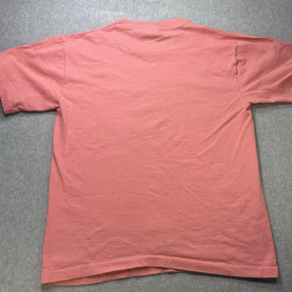 Vintage 1994 Diamond Dust Fish Coral Tee M Single Stitch USA Made Glitter Ink - Picture 9 of 10